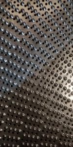 Bibdi jali / Ghuma jali / perforated cnc half round sheets with punch, slot, hole and emboss as per as requirement.