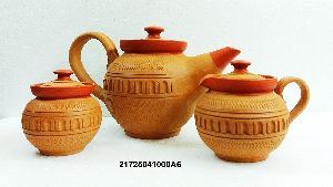 #karrukrafftclayart #teapotset #export #wholesale