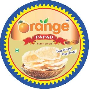 Orange Appalam Papad