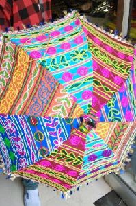Rajasthani Umbrella Woolen Embroidery