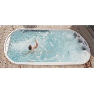 Oval Shaped Swimming Pool