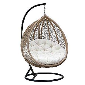 Swing Chair with Cushion and Hook
