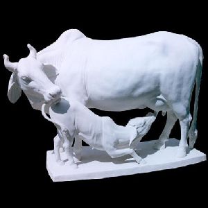 Cow and Calf Statue