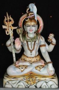 Marble Shiva Statue