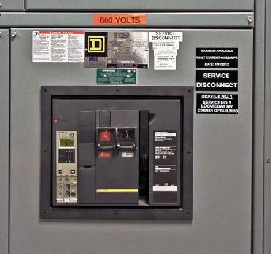 Electrical Control Panel Sticker