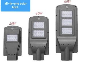 30W to 60W All In One Solar LED Street Light