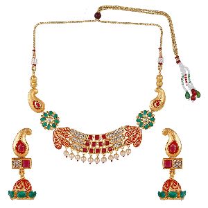 MNT916 Enamel Jewellery Set