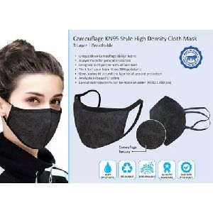 Camouflage KN95 Style High Density Cloth Mask