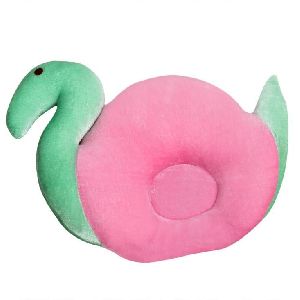 Pink Duck Shaped Baby Pillow