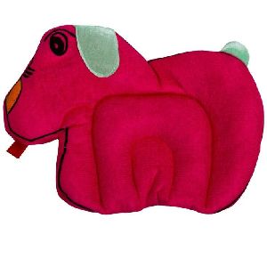 Red Dog Shaped Baby Pillow