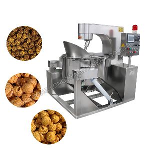 Industrial Butter Flavored Popcorn Machine For Direct Coating Caramel Flavor Chocolate Flavor Gourme