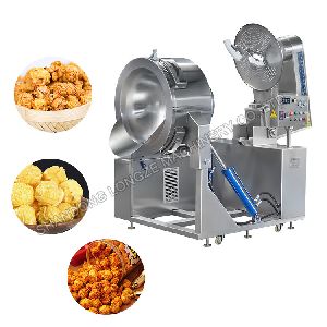 New Design Chocolate Popcorn Maker Industrial Kettle Corn Machine