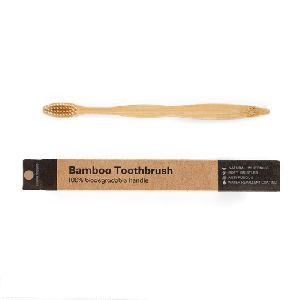 BT-01 Curve Bamboo Toothbrush