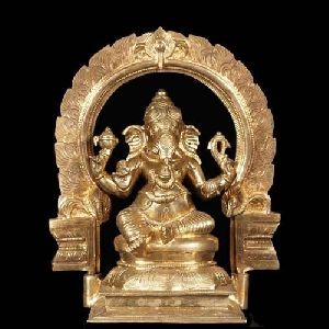 Ganesha Bronze Statue