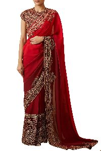 Bridal Embroidered Saree