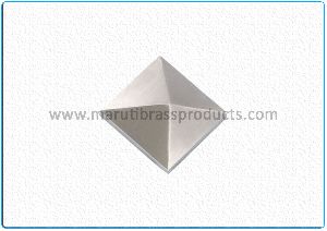 Brass Pyramid Mirror Cap