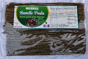 Moringa Bavette Pasta with Moringa Leaves
