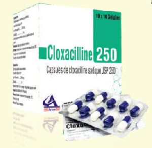 Cloxacillin Sodium 250mg Capsules