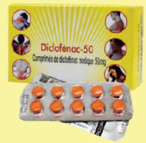 Diclofenac Sodium 50 mg Tablets