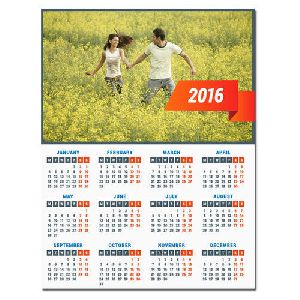 Personalized Photo New Year Calendars