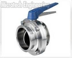 Butter Fly Valve TC End, For Gas Fitting, Oil Fitting, Water Fitting, Size : 1.1/2inch, 1.1/4inch