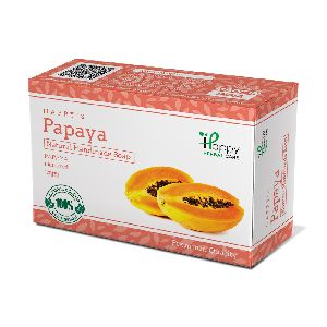 Handmade Herbal Papaya Bath Soap 75gm