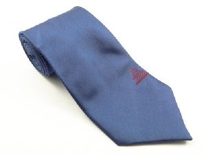 Woven Silk Logo Necktie