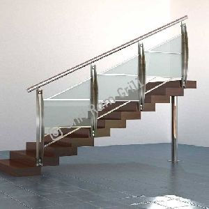 Stainless Steel Wooden Railing