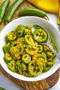 Chopped Green Chilli Pickle