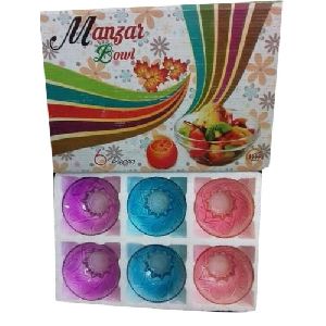 Manzar Glass Bowl Set