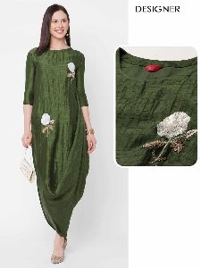 Ladies Asymmetric Kurti