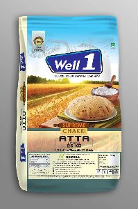 Well 1 Chakki Atta 25KG (Whole wheat flour)