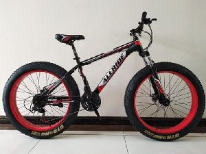 All Ride 26&amp;Prime; Fat Tyre Black Cycles(Diamond Model)
