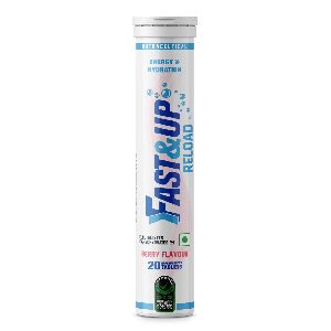 Fast&amp;amp;Up Reload electrolyte energy and hydration drink - 20 effervescent tablets - Berry flavour