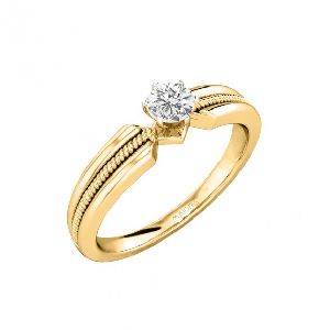 Charlotte Solitaire Diamond Ring