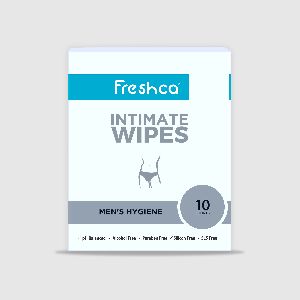 Freshca Intimate Men Wet Wipes-10pcs