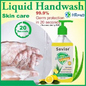 Savior Liquid Hand Wash, Packaging Type: Plastic Bottle, Packaging Size: 250 Ml