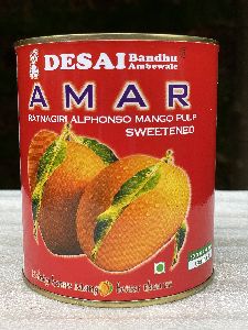 Alphonso Mango Pulp (Sweetened)