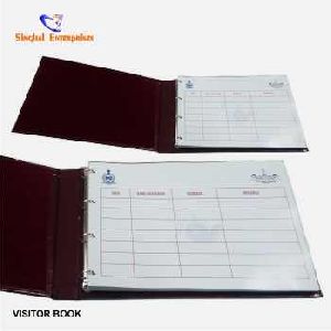 Visitor Book (with Clip)