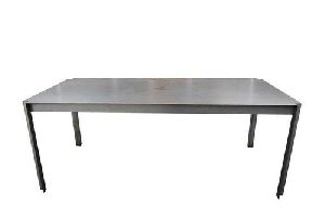 Sanipure Industrial Steel Tables, Color : Silver