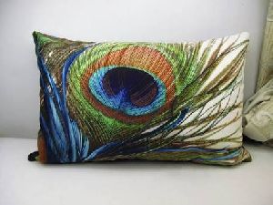 Hand Painted Pillow Cover