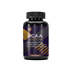 BCAA Xtreme Amino Acids 120 Capsules Muscle Building Supplement