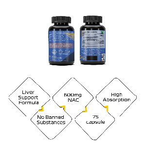 Liver Maximizer (NAC) Liver Supplement 600 mg 75 capsule