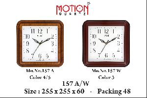 M.No. 157 A/W Wood Office Wall Clock