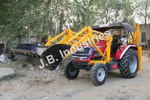 Hydraulic Backhoe Loader