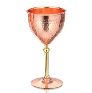 Goblet Big Copper Bar Glass