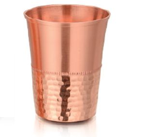 T-739A-H1 Copper Hammered Glass