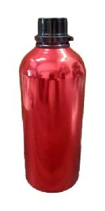 1000 ml P24 Red Anodized Black Cap Aluminum Bottle