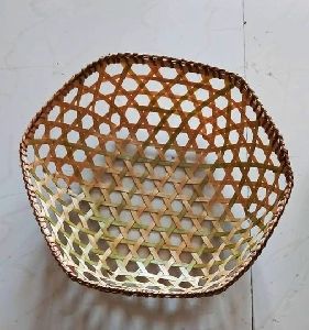 Ecofriendly Natural Bamboo Gift Packaging Basket