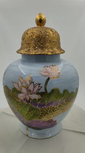 Lotus on Ming Vase